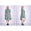 Kép 4/5 - Nagy leveles ruha- ZÖLD- 48-52 méret