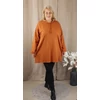 Kép 4/7 - Pamut, SÁLGALLÉROS tunika - ROZSDA - 50-56 méret