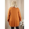 Kép 5/7 - Pamut, SÁLGALLÉROS tunika - ROZSDA - 50-56 méret