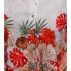 Kép 6/7 - Madeira&Filodendron mintás blúz - PIROS - 48-54 méret