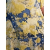 Kép 4/5 - Sárga - kék festékpamacsos - ruha 50-54-es méretig