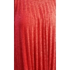 Kép 7/8 - Exkluzív LUREX pliszírozott ruha - Burgundi - 44-48 méret