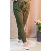Kép 5/7 - Elegáns, megkötős nadrág - KHAKI - 44-50 méret
