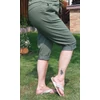 Kép 4/7 - Gumis derakú, halásznadrág - KHAKI - 48-54 méret