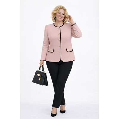 Elegáns alkalmi blézer - PÚDER