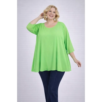 Kis Pillangó - KIVI - muszlin blúz 48-56-os méret*