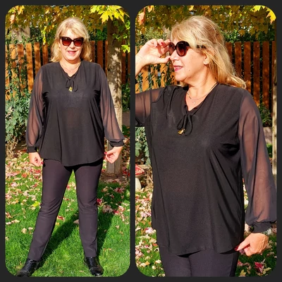 FKETE megkötős Klaudia blúz