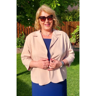 KLASSZIKUS blézer - BÉZS