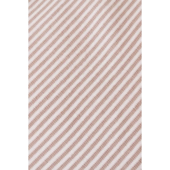 Elegáns alkalmi blézer - BÉZS-FEHÉR csíkos