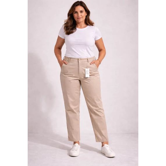 Bézs alkalmi nadrág