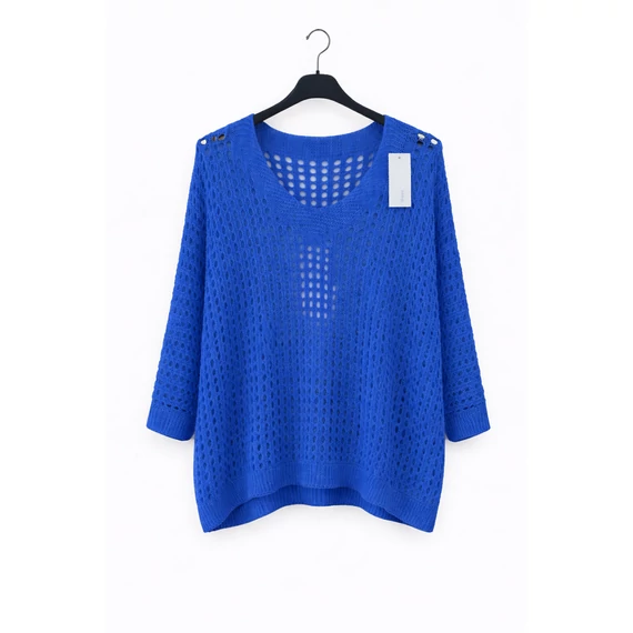 Cérna, kötött, felkapóka - KIRÁLYKÉK- 46-54 méret