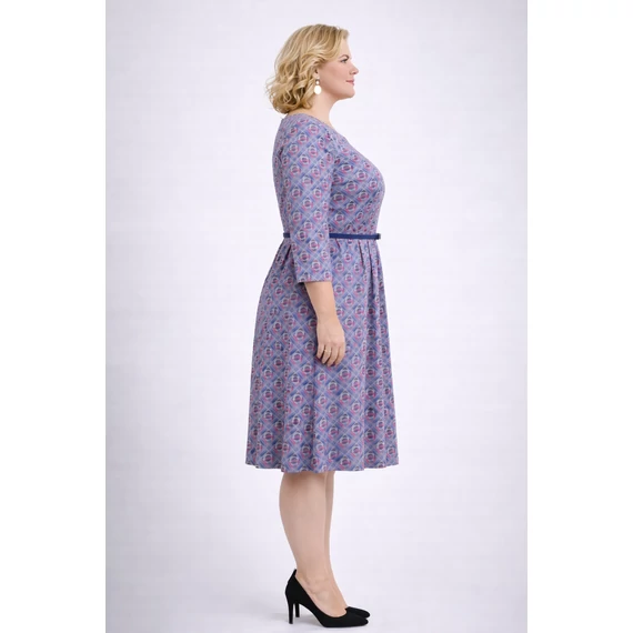 Gyűrű-rács mintás egyberuha 