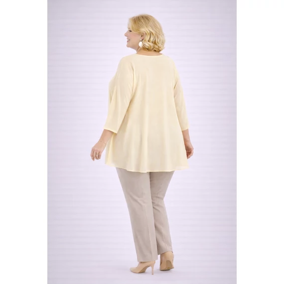 Kis Pillangó - VANÍLIA- muszlin blúz 48-56-os méret