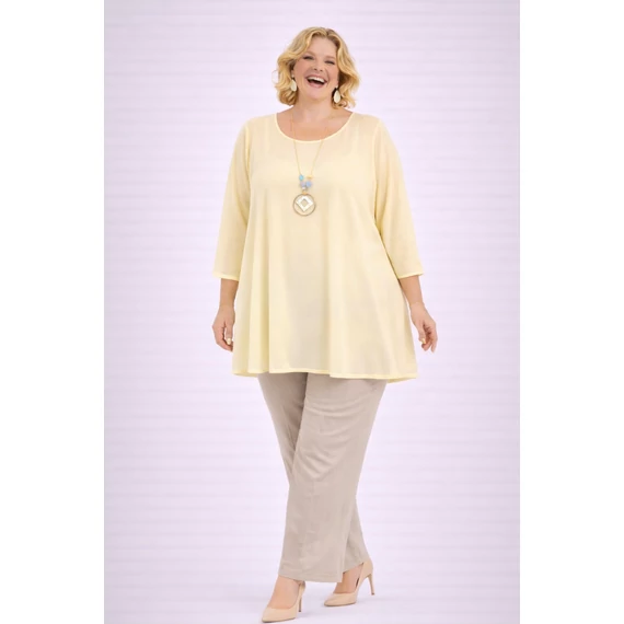 Kis Pillangó - VANÍLIA- muszlin blúz 48-56-os méret