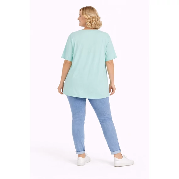 Hagyományos póló, strasszos M betűvel -BABAKÉK-48-52 méret