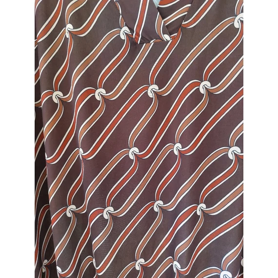 Jégselyem -BORDÓ kapcsos- felső 50-54 méret