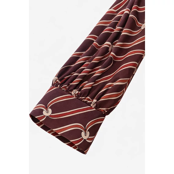 Jégselyem -BORDÓ kapcsos- felső 50-54 méret