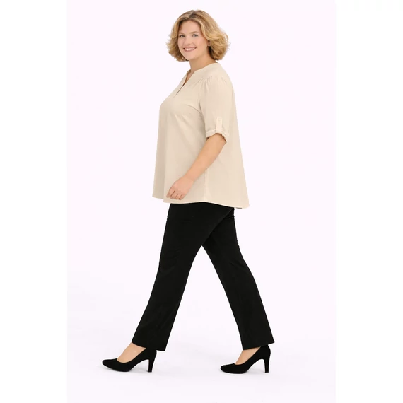 Álló galléros jégselyem felső - BÉZS- 48-54 méret