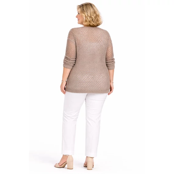 Hálós kardigán -TÓP-46-54 méret 