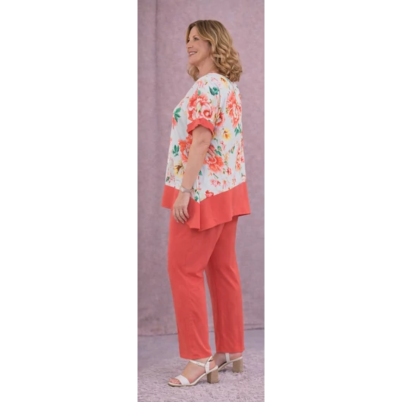 ANNA Alkalmi SZETT -KORALL - 46-50 méret