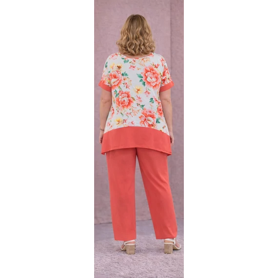 ANNA Alkalmi SZETT -KORALL - 46-50 méret