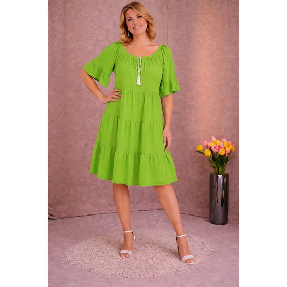 CARMEN, 4 fodros egyberuha - KIVI- 46-54 méret