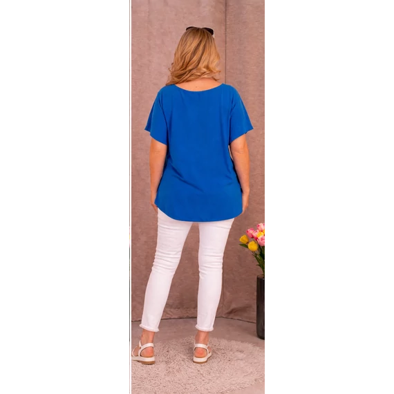 Csipke -Lepke felső - KIRÁLYKÉK- 46-52 méret