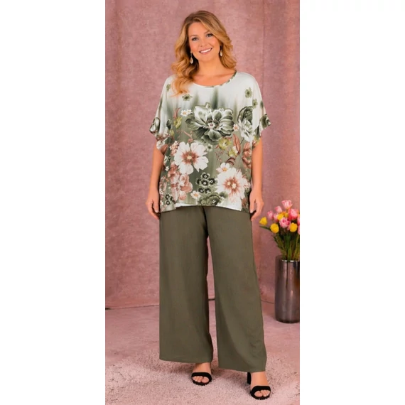 ANNA Alkalmi OMBRE SZETT - KHAKI- 48-54 méret