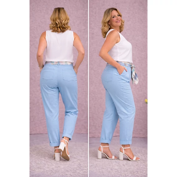 Nyári szövet nadrág -BABAKÉK- 48-54-es méret