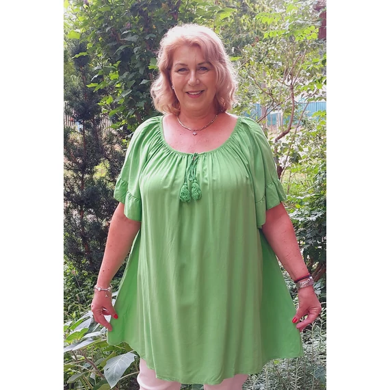 ESMERALDA blúz - ALMAZÖLD - 54-60 méret