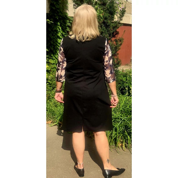 Muszlin betétet, elegáns ruha - ROMANTIKUS ÉJSZAKA