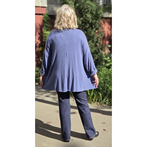 ARANY PITYPANG dekorációs pulóver - FARMERKÉK - 50-58 méret