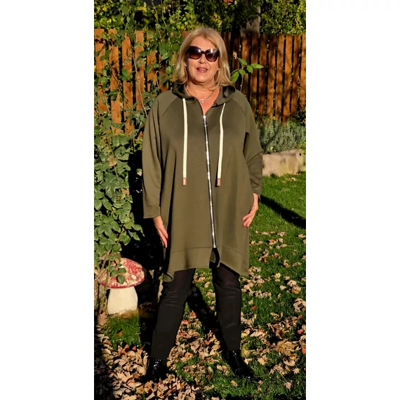 Átmeneti, SPORTOS, kabát/felső - KHAKI - 50-56 méret