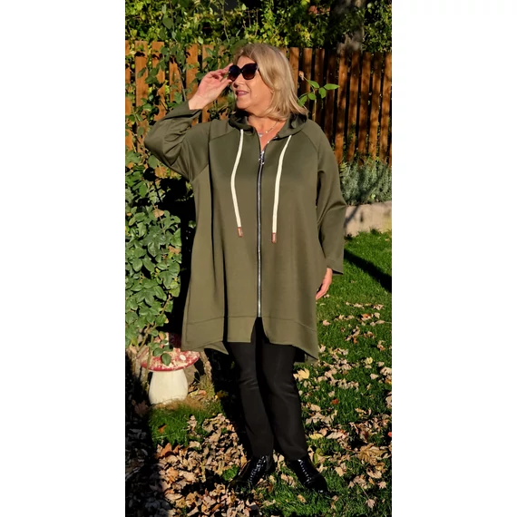 Átmeneti, SPORTOS, kabát/felső - KHAKI - 50-56 méret