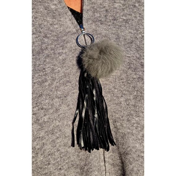 Rojtos & Bojtos elegáns kardigán - SZÜRKE - 50-56 méret