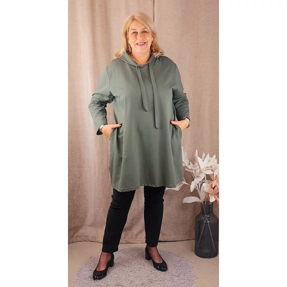 Pamut, KAPUCNIS tunika - KHKAI - 48-54 méret