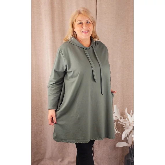 Pamut, KAPUCNIS tunika - KHKAI - 48-54 méret