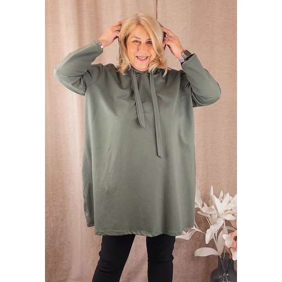 Pamut, KAPUCNIS tunika - KHKAI - 48-54 méret