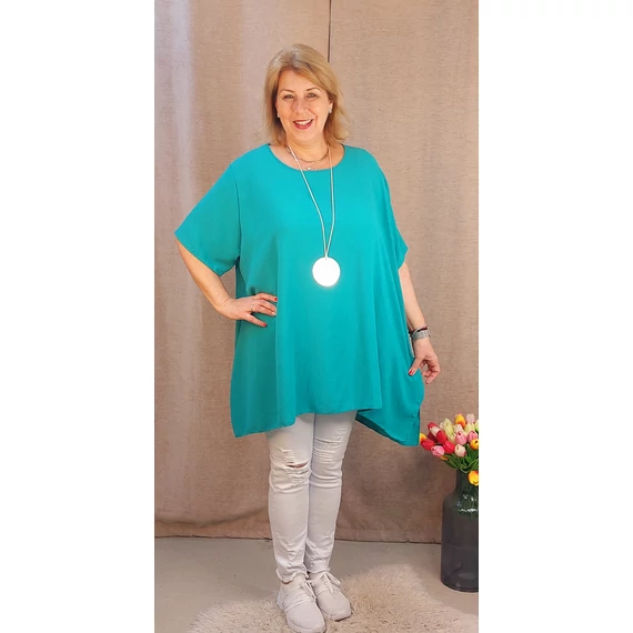 PRAKTIKUS  tunika - PETROLZÖLD - 50-58 méret