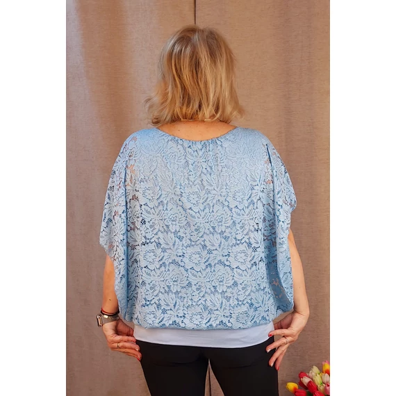 BABAKÉK  Csupa csipke felső, 48-58 méret