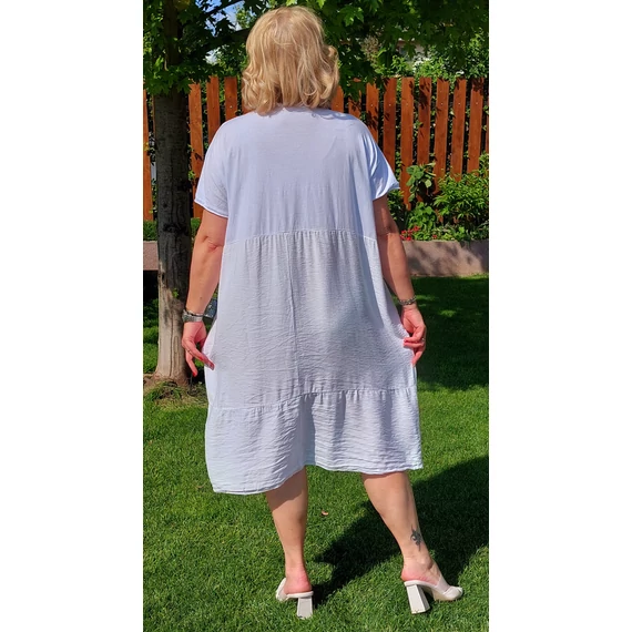 L.A.Designe midi ruha - FEHÉR - 50-56 méret
