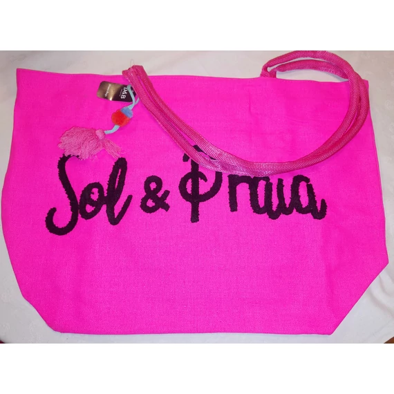 Bojtos strandtáska - PINK