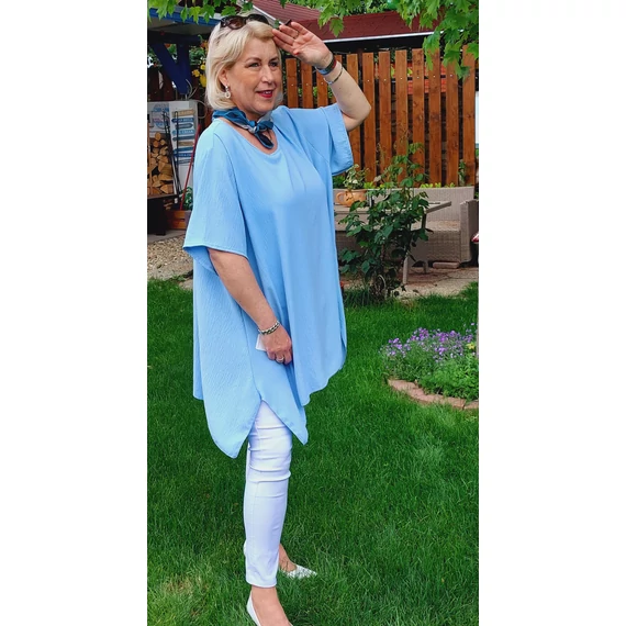 PRAKTIKUS alkalmi blúz - BABAKÉK - 50-58 méret