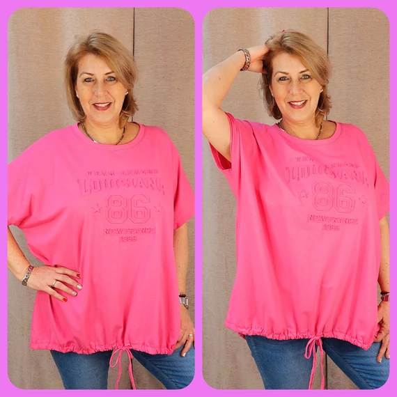 Louisiana 86 felső, PINK, 54-62-es méret